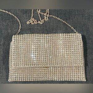 NWT I.N.C. International Concepts® Prudence Diamond Small Mesh Crossbody